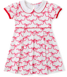 Red Ribbon Proper Pleat Dress