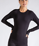 Plus Long Sleeve Active Top - Multiple Colors