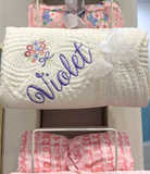 Scallop Edge Baby Quilt