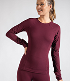 Plus Long Sleeve Active Top - Multiple Colors