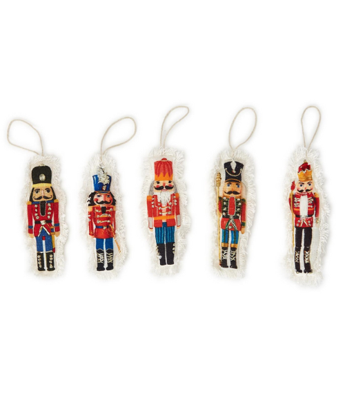 Nutcracker Hand-Crafted Ornaments