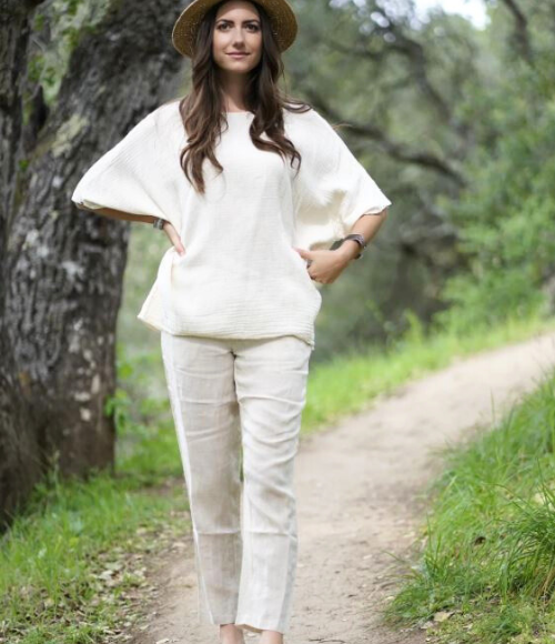 Classic Fit Linen Pants - multiple colors