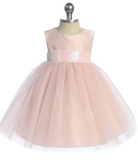 Pink Iridescent Baby Dress