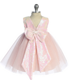 Pink Iridescent Baby Dress