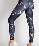 Plus Tie Dye Full Length Leggings