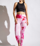Plus Tie Dye Full Length Leggings - Multiple Colors