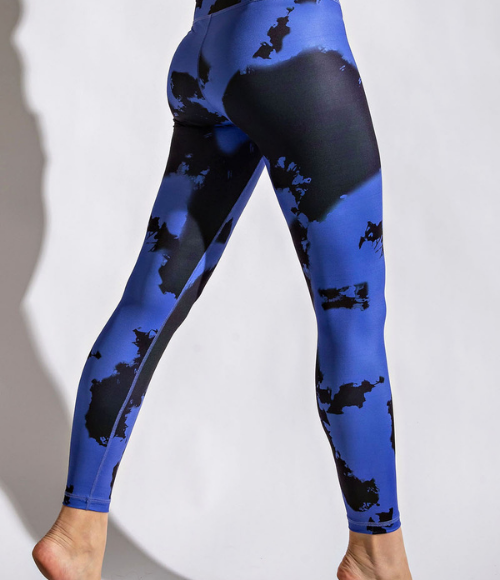 Plus Tie Dye Full Length Leggings - Multiple Colors