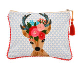 Colorful Embroidered Pouches