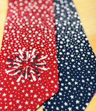 Nautical Stars & Fireworks 2-Sided Wreath Sash