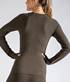Plus Long Sleeve Active Top - Multiple Colors