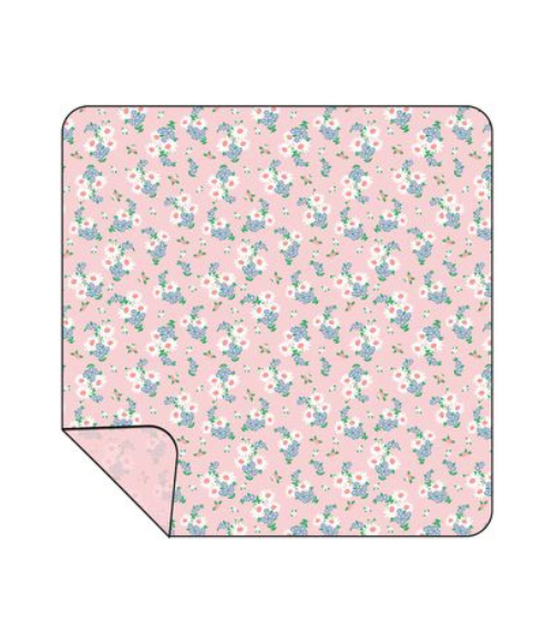 Organic Swaddle Blanket - Gathering Daisies