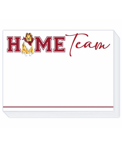 A&M Handpainted Note Card Set