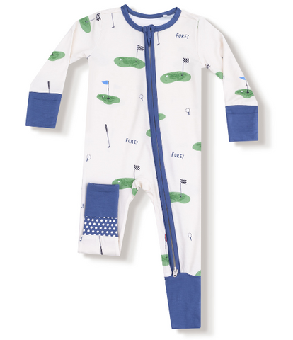 All Fore Golf Fold-Over Cuff Footie