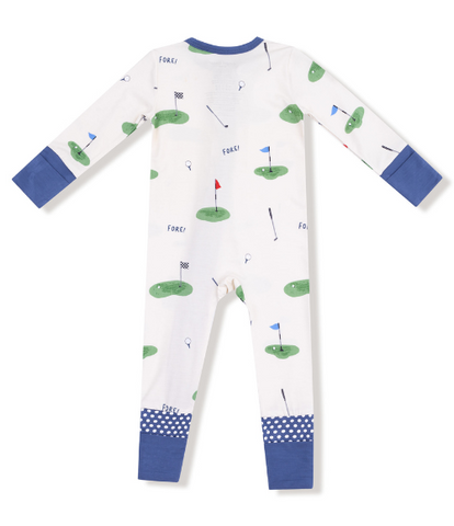 All Fore Golf Fold-Over Cuff Footie