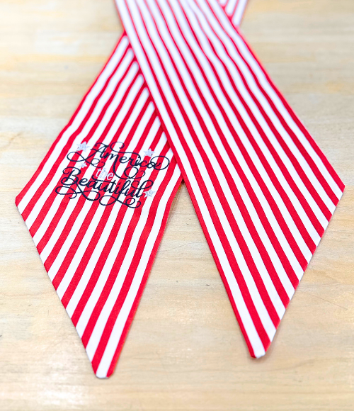 America The Beautiful Wreath Sashes