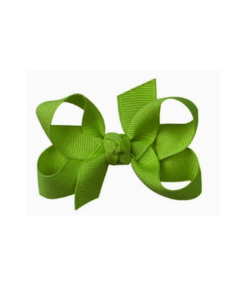 Apple Green Grosgrain Bow