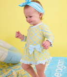 Aqua Coastal LS Rash Guard Swimsuit