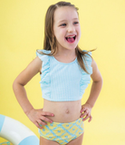 Aqua Coastal Waterfall Tankini