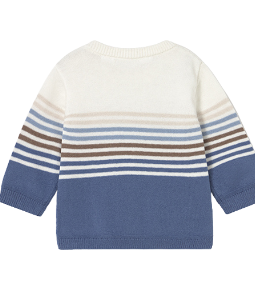 Arctic Blue Stripe Sweater