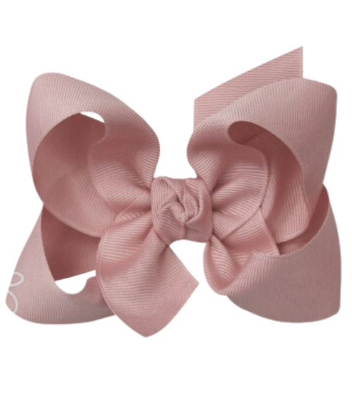 Antique Mauve Grosgrain Bow