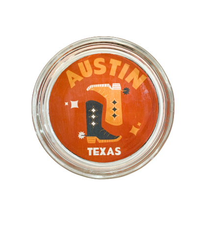 College Town Glass Coaster/Trivet