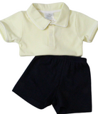 BCC Navy Knit Shorts, 12M