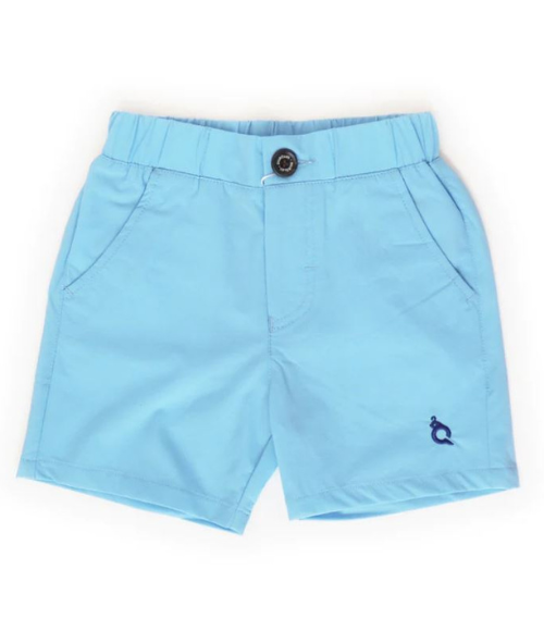 BQ Performance Shorts, Light Blue