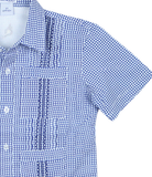 BQ Classic Navy Guayabera