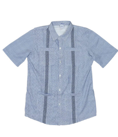 BQ Classic Navy Guayabera