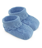 Baby Cable Knit Booties