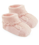 Baby Cable Knit Booties