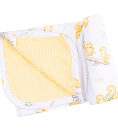 Baby Chicks Swaddle Blanket