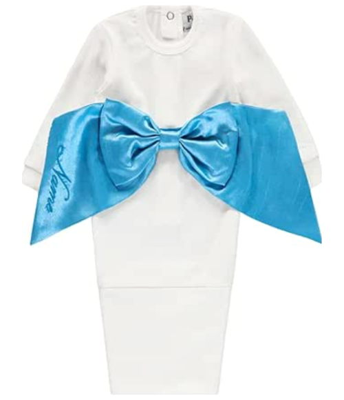 Baby Swaddle Bag with Satin Bow
