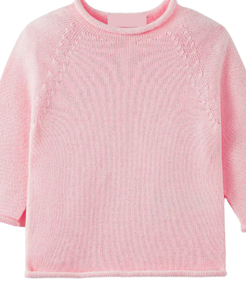 Jersey Roll Neck Sweaters for Baby - Multiple Colors