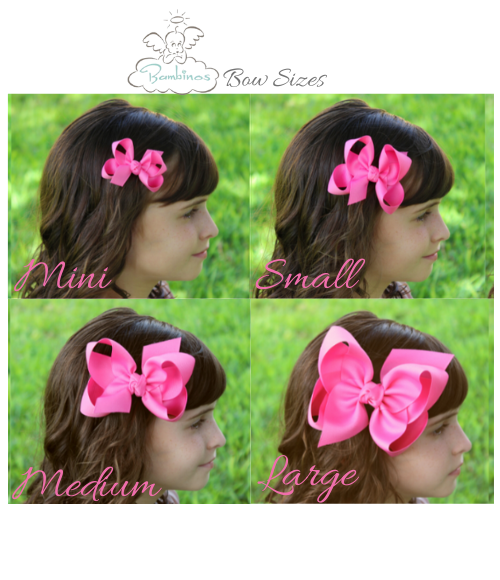 Birthday Embroidered Grosgrain Bows