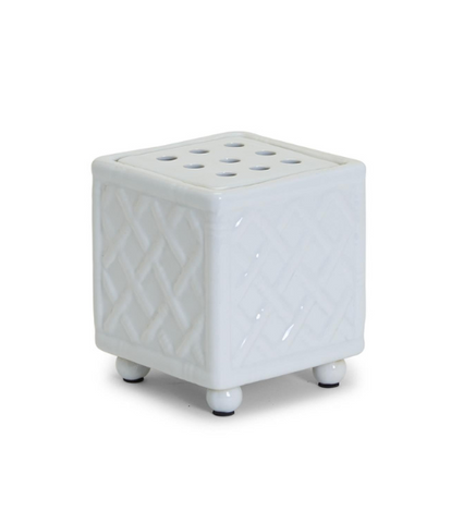 Ceramic Bamboo Flower Arranger