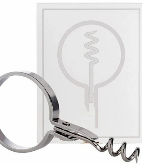 Stainless Wine Bottle Opener & Corkscrew