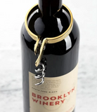 Stainless Wine Bottle Opener & Corkscrew