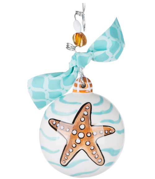 Beachy Little Christmas Ornament