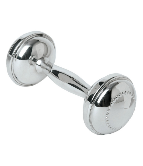 Beaded Dumbbell Rattle
