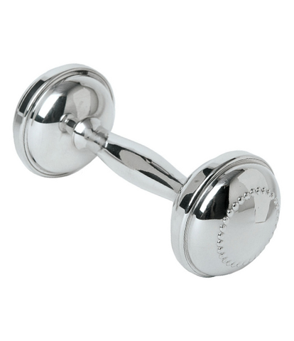 Beaded Dumbbell Rattle
