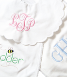 White Cotton Bib