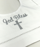 Embriodered Christening-Baptismal Bibs