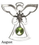 Salisbury Birthstone Angel Ornaments
