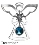 Salisbury Birthstone Angel Ornaments