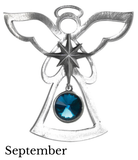Salisbury Birthstone Angel Ornaments