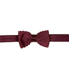 Bitty Scalloped Bow Headbands