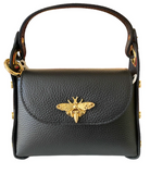 Leather Bee Handbag - multiple colors