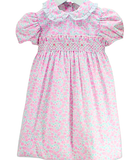 Blooming Roses Smocked Dress