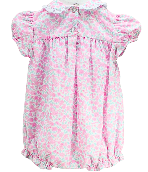 Blooming Roses Smocked Bubble